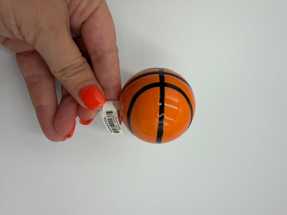 Nora Fleming basketball dish topper NEW